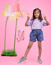 GIRLS DENIM SHORT